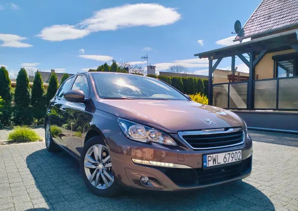 wolsztyn Peugeot 308 cena 33000 przebieg: 155000, rok produkcji 2014 z Wolsztyn